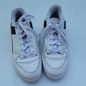 Adidas White and Black Athletic Shoes